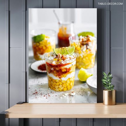 تابلو ذرت خوش طعم Tasty corn