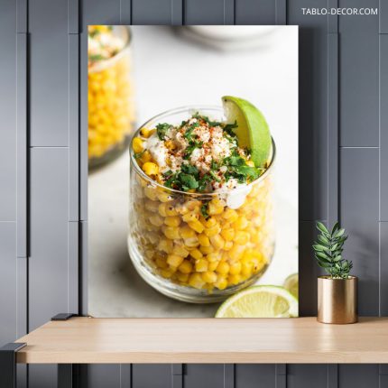 تابلو ذرت شیک و لوکس Stylish and luxurious corn