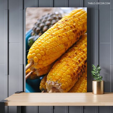 تابلو دکوراتیو ذرت خوش رنگ colorful corn