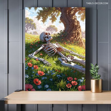 تابلو فانتزی اسکلت Skeleton Fantasy