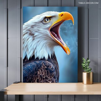 تابلو عقاب خشمگین angry eagle