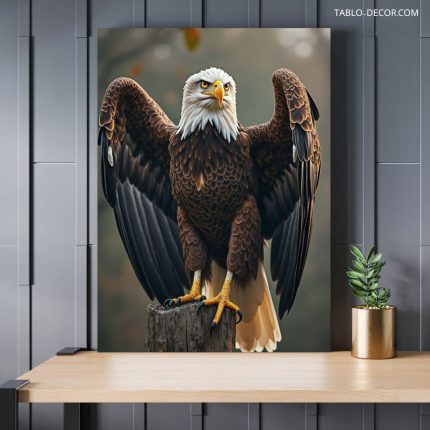 تابلو عقاب در طبیعت Eagle in nature