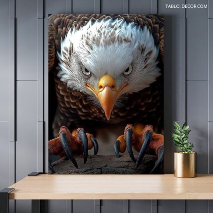 تابلو عقاب پادشاه آسمان The eagle is the king of the sky