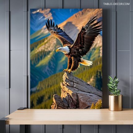 تابلو عقاب قوی strong eagle
