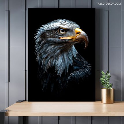 تابلو دکوراتیو عقاب تنها lone eagle