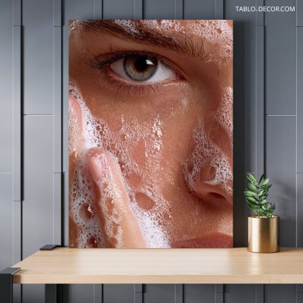 تابلو دکوراتیو کلینیک مراقبت های پوستی پیشرفته Advanced Skin Care Clinic