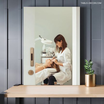 تابلو کلینیک پوست و مو Skin and hair clinic