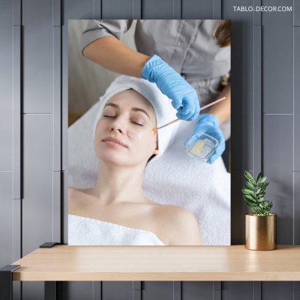 تابلو کلینیک پوست و مو با کیفیت بالا High quality skin and hair clinic