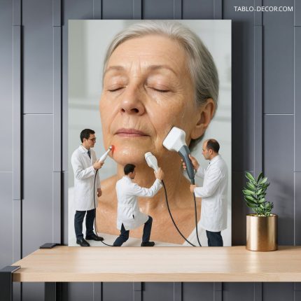 تابلو کلینیک زیبایی ویژه جوانسازی Special rejuvenation beauty clinic