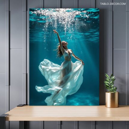 تابلو اعماق دریای آبی Deep blue sea