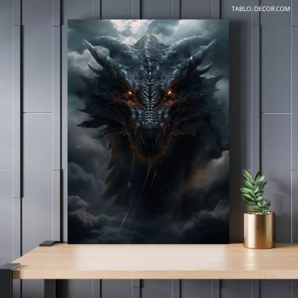 تابلو دکوراتیو اژدها the dragon