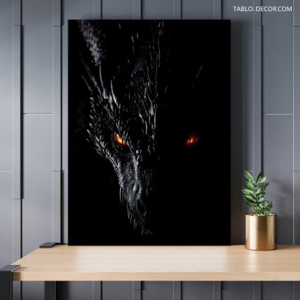 تابلو اژدها فانتزی Fantasy dragon