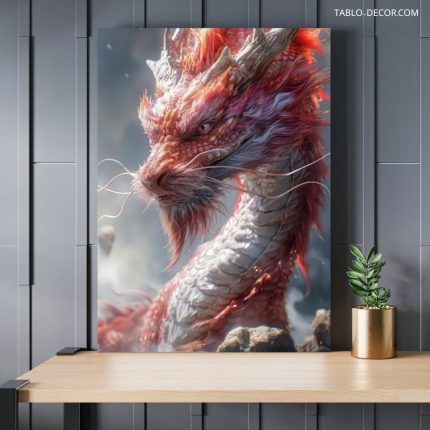 تابلو اژدهای پر قدرت Powerful dragon