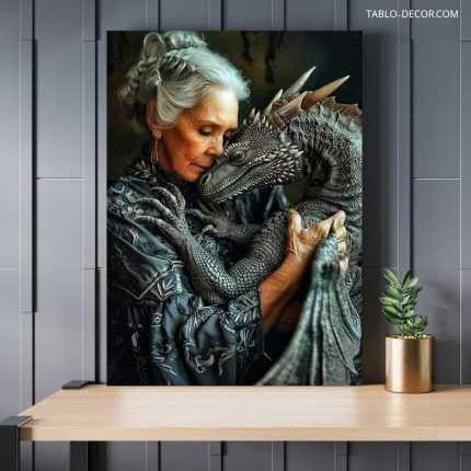 تابلو فانتزی اژدها Dragon Fantasy