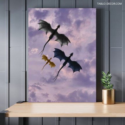 تابلو پرواز اژدها Dragon Flight