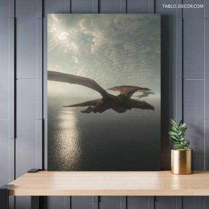 تابلو اژدهای فوق العاده Fantastic dragon