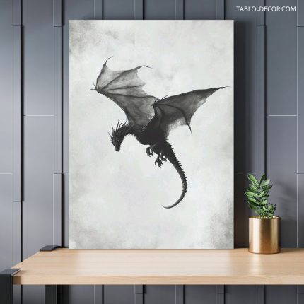 تابلو اژدهای عظیم Huge dragon