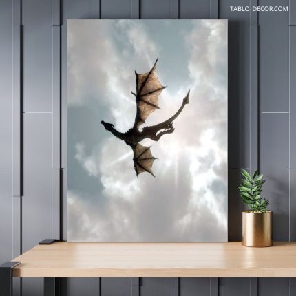 تابلو حیوانات اژدها the dragon