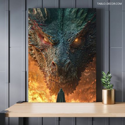 تابلو اژدهای عظیم Huge dragon