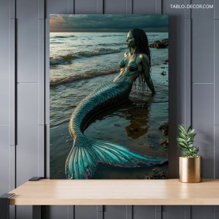 تابلو افسانه ای پری دریایی The legendary mermaid