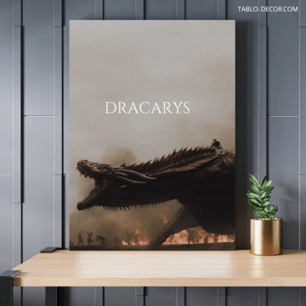 تابلو دکوراتیو اژدها Decorative dragon
