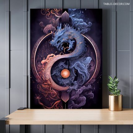 تابلو اژدها the dragon