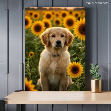 تابلو دکوراتیو سگ the dog
