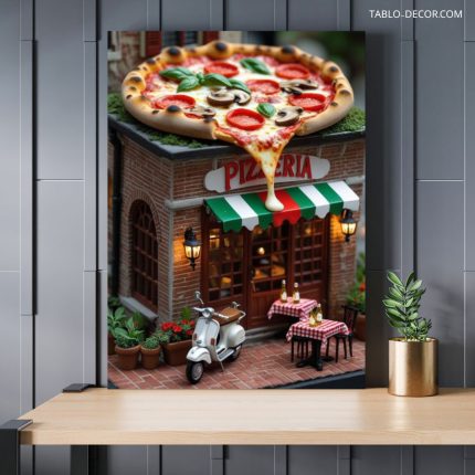 تابلو پیتزا 2 pizza