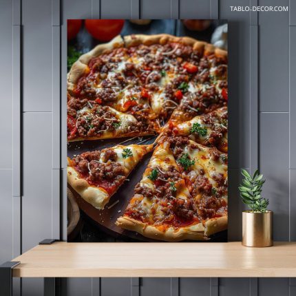 تابلو پیتزا 5 pizza