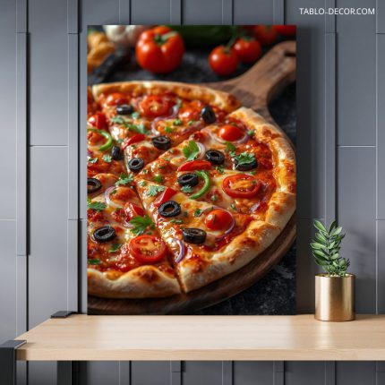 تابلو پیتزا 18 pizza