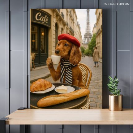 تابلو سگ فانتزی Fantasy dog