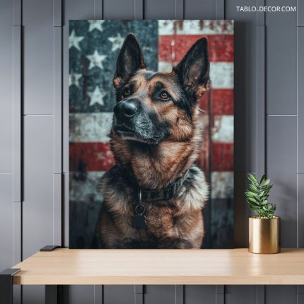 تابلو دیواری سگ dog wall