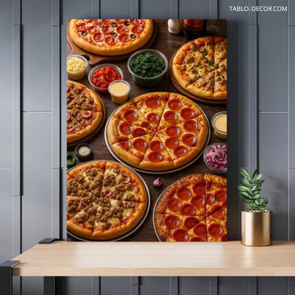 تابلو پیتزا 40 pizza