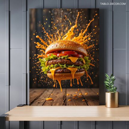 تابلو برگر 2 burger