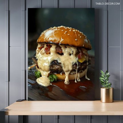 تابلو برگر 6 burger