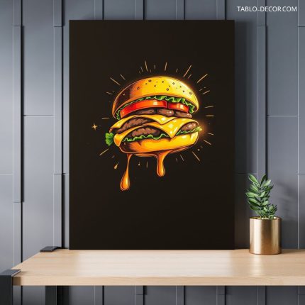 تابلو برگر 8 burger