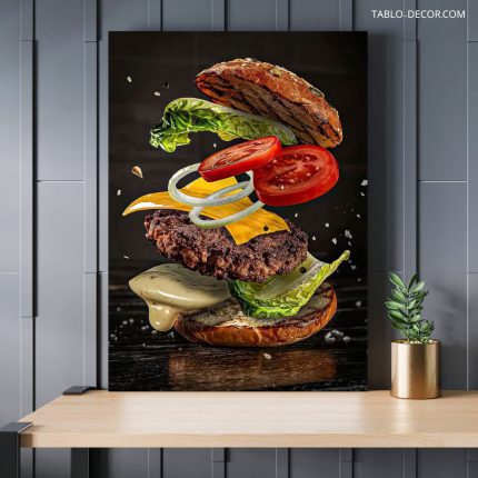 تابلو برگر 10 burger