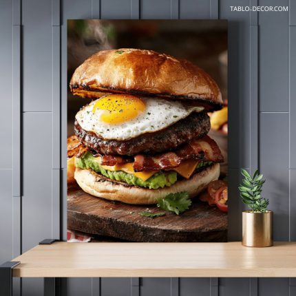 تابلو برگر 12 burger