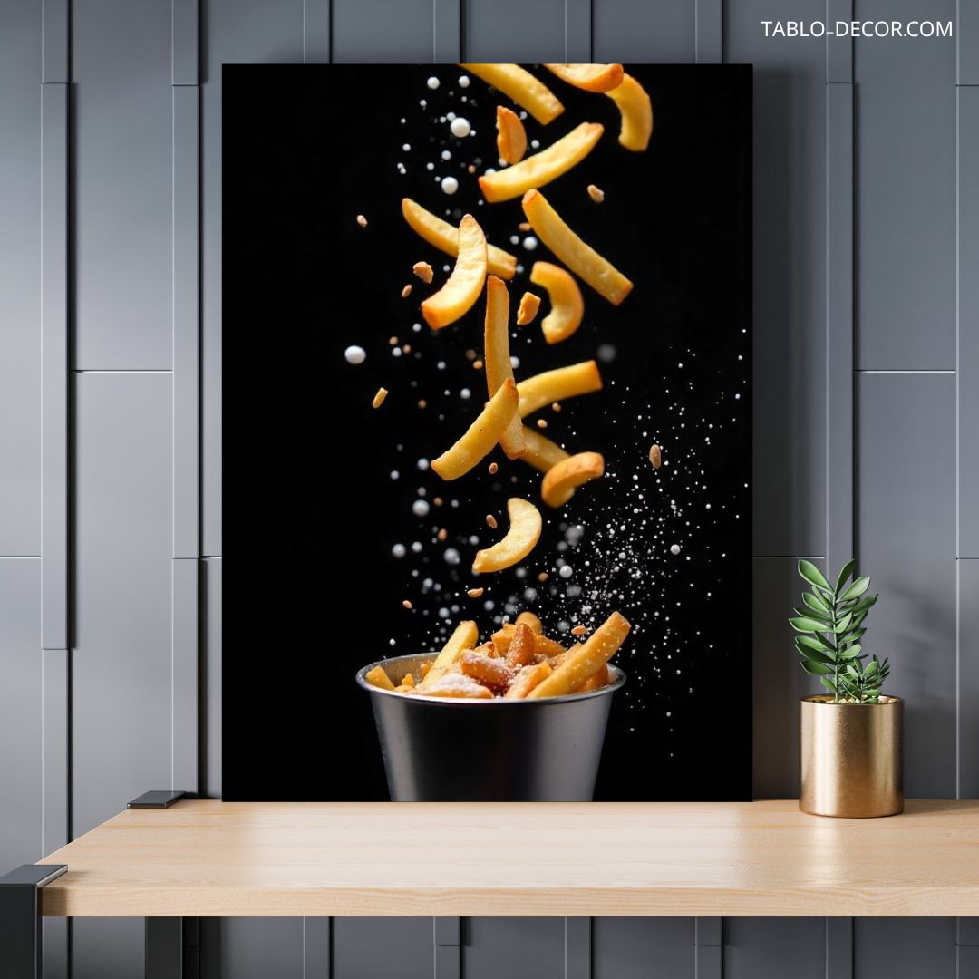 TD 5097 jpg تابلو سیب زمینی سرخ کرده 7 French fries