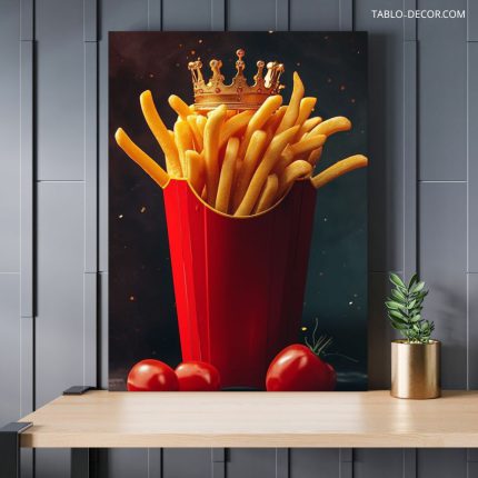 تابلو سیب زمینی سرخ کرده 9 French fries