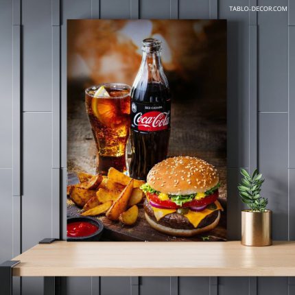 تابلو برگر 15 burger