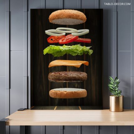 تابلو برگر 16 burger