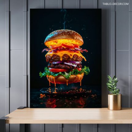 تابلو برگر 17 burger
