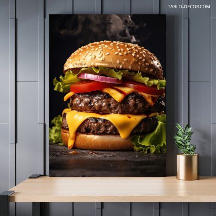 تابلو برگر 18 burger