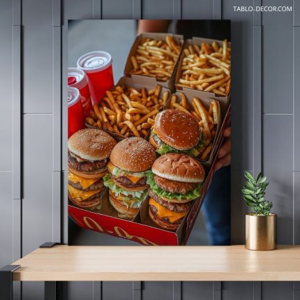 تابلو برگر 19 burger
