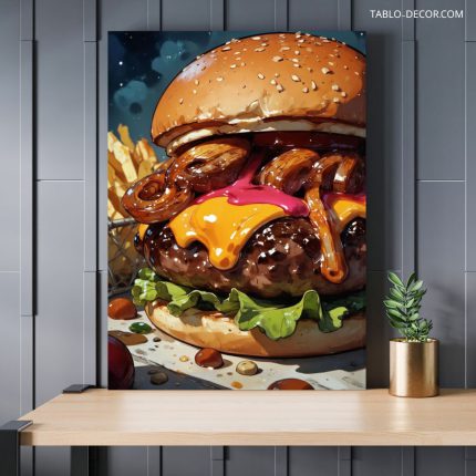 تابلو برگر 20 burger