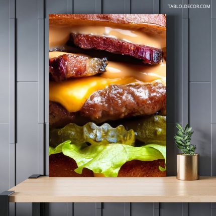 تابلو برگر 21 burger