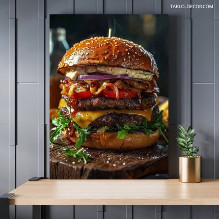 تابلو برگر 23 burger