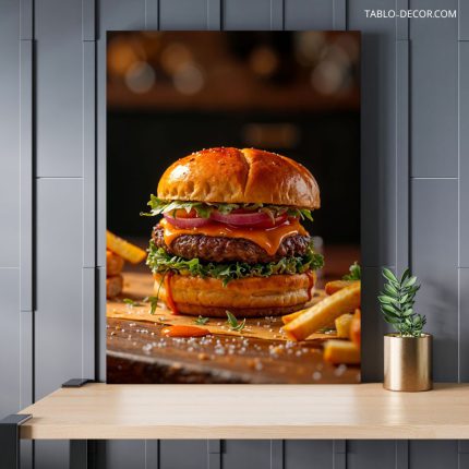 تابلو برگر 24 burger