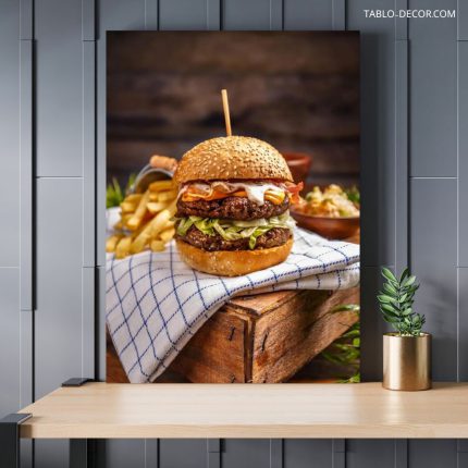 تابلو برگر 25 burger
